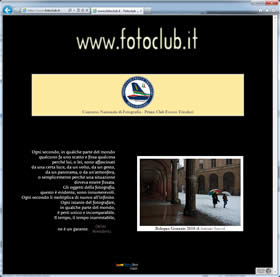 2005.terza versione del nostro sito web